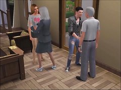 THE SIMS XXX family swingers